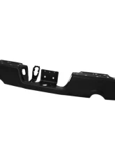 Xtune Black OEM Style Steel Rear Bumper w/ Dual Exhaust Dodge Ram | Ram 1500 2009-2018                                     - RB-DR09-DE-BK - Image 5