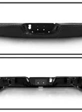 Xtune Black OEM Style Steel Rear Bumper Set Dodge Ram | Ram 2009-2018                                     - RB-DR09-SET-BK - Image 2