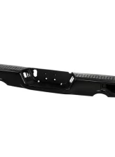 Xtune Black Corner Step Style Steel Rear Bumper w/ Dual Exhaust Set Dodge Ram | Ram 1500 2009-2019                                     - RB-DR09CS-SET-DE-BK - Image 7
