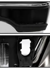 Xtune Chrome Corner Step Style Steel Rear Bumper w/ Parking Sensor Hole Set Dodge Ram | Ram 2009-2019                                     - RB-DR09CS-SET-WS-C - Image 7