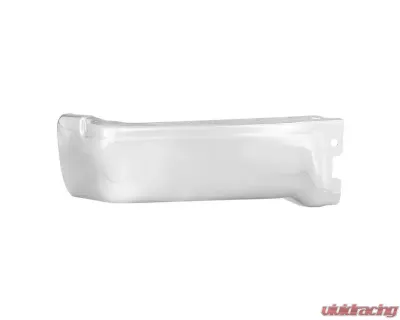 Xtune Chrome Left Styleside Rear Bumper End Cap w/o Sensor Hole Ford F150 2009-2014 - RB-FF15009-BE-L