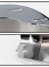 Xtune Chrome Left Styleside Rear Bumper End Cap w/o Sensor Hole Ford F150 2009-2014                                     - RB-FF15009-BE-L - Image 3