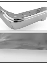 Xtune Chrome Left Styleside Rear Bumper End Cap w/o Sensor Hole Ford F150 2009-2014                                     - RB-FF15009-BE-L - Image 4