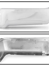 Xtune Chrome Right Styleside Rear Bumper End Cap w/o Sensor Hole Ford F150 2009-2014                                     - RB-FF15009-BE-R - Image 2