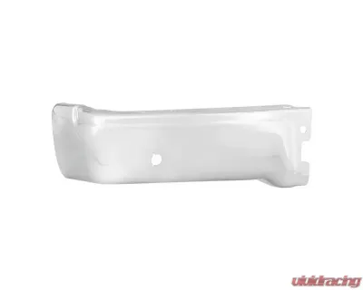 Xtune Chrome Left Styleside Rear Bumper End Cap w/ Sensor Hole Ford F150 2009-2014 - RB-FF15009-BEWS-L