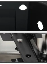 Xtune Chrome Styleside Standard Bed w/o Parking Sensor Holes & Hitch Rear Bumper Assembly Ford F150 2009-2014                                     - RB-FF15009-SET-C - Image 4