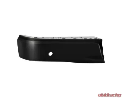 Xtune Black Left Styleside Rear Bumper End Cap w/ Sensor Hole Ford F150 2015-2018 - RB-FF15015-BEWS-BK-L