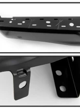 Xtune Black Left Styleside Rear Bumper End Cap w/ Sensor Hole Ford F150 2015-2018                                     - RB-FF15015-BEWS-BK-L - Image 3