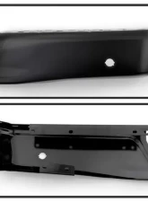 Xtune Black Right Styleside Rear Bumper End Cap w/ Sensor Hole Ford F150 2015-2018                                     - RB-FF15015-BEWS-BK-R - Image 2