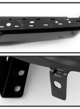 Xtune Black Right Styleside Rear Bumper End Cap w/ Sensor Hole Ford F150 2015-2018                                     - RB-FF15015-BEWS-BK-R - Image 3