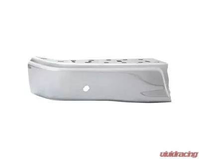 Xtune Chrome Left Styleside Rear Bumper End Cap w/ Sensor Hole Ford F150 2015-2018 - RB-FF15015-BEWS-L