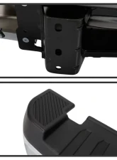 Xtune Chrome Styleside w/o Parking Sensor Holes & Hitch Rear Bumper Assembly Ford F150 2015-2019                                     - RB-FF15015-SET-C - Image 4
