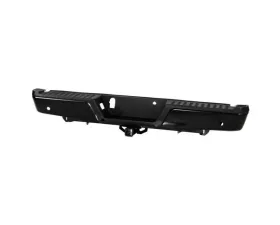 Xtune Black Styleside w/ Parking Sensor Holes & Hitch Rear Bumper Assembly Ford F150 2015-2019