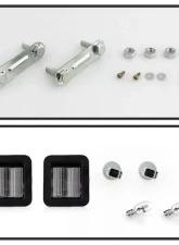 Xtune Chrome Styleside w/ Parking Sensor Holes & Hitch Rear Bumper Assembly Ford F150 2015-2019                                     - RB-FF15015-WS-TP-SET-C - Image 5