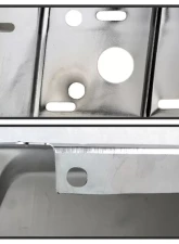 Xtune Chrome Left Rear Bumper End Cap w/ Sensor Hole Ford F250 | F350 2017-2019                                     - RB-FF25017-BEWS-L - Image 3