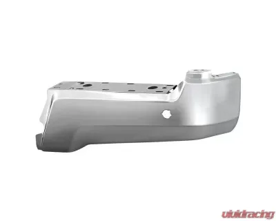 Xtune Chrome Right Rear Bumper End Cap w/ Sensor Hole Ford F250 | F350 2017-2019 - RB-FF25017-BEWS-R