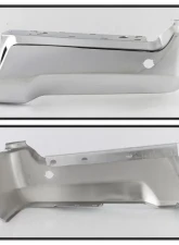 Xtune Chrome Right Rear Bumper End Cap w/ Sensor Hole Ford F250 | F350 2017-2019                                     - RB-FF25017-BEWS-R - Image 2