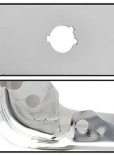Xtune Chrome Right Rear Bumper End Cap w/ Sensor Hole Ford F250 | F350 2017-2019                                     - RB-FF25017-BEWS-R - Image 4