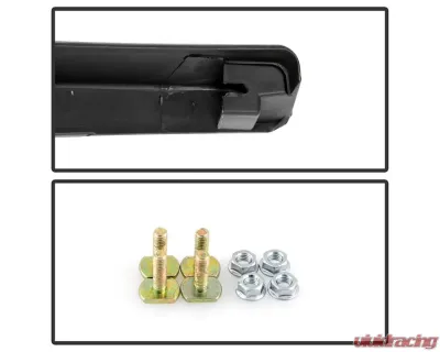 Xtune Rear Bumper Trim Step Pad Ford F250 | F350 | F450 2017-2018 - RB-FF25017-SET-SP