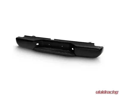 Xtune Black Rear Steel Bumper Face Bar Assembly Nissan Frontier 2005-2019 - RB-NF05-SET-BK
