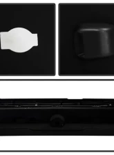 Xtune Black Rear Steel Bumper Face Bar Assembly Nissan Frontier 2005-2019                                     - RB-NF05-SET-BK - Image 6