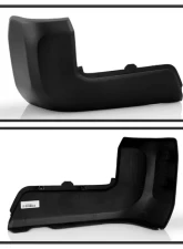 Xtune Black Left Rear Bumper End w/o Parking Assist Toyota Tacoma 2016-2020                                     - RB-TT16-BE-BK-L - Image 2