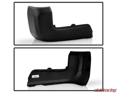 Xtune Black Left Rear Bumper End w/o Parking Assist Toyota Tacoma 2016-2020 - RB-TT16-BE-BK-L