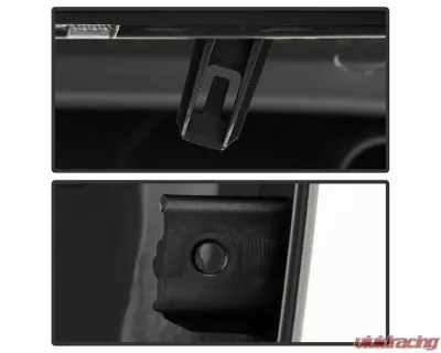 Xtune Black Left Rear Bumper End w/o Parking Assist Toyota Tacoma 2016-2020 - RB-TT16-BE-BK-L