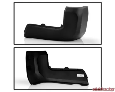 Xtune Black Right Rear Bumper End w/o Parking Assist Toyota Tacoma 2016-2020 - RB-TT16-BE-BK-R