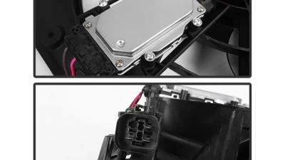 Xtune Radiator Fan BMW 3 Series E46 4Dr 1999-2006                                     - RF-BM-621-199 - Image 4