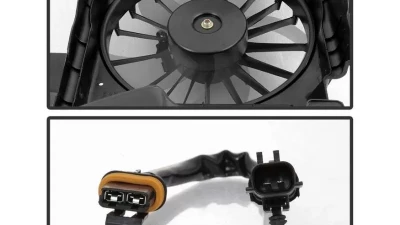 Xtune Radiator Fan Dodge Ram 1500 | 2500 | 3500 2001-2008                                     - RF-CH3113103 - Image 4