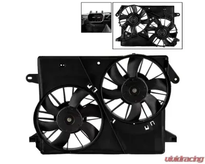 Xtune Radiator Fan Dodge Challenger | Charger | Magnum 2005-2010 - RF-CH3115132