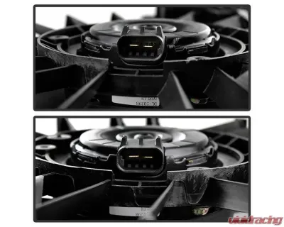 Xtune Radiator Fan Dodge Challenger | Charger | Magnum 2005-2010 - RF-CH3115132