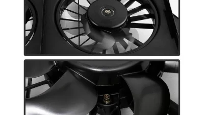 Xtune Radiator Fan Chrysler Town & Country | Dodge Caravan 2005-2007                                     - RF-CH3115145 - Image 5