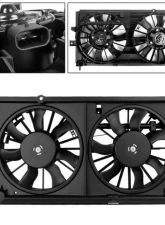 Xtune Radiator Fan Chevrolet Impala V6 GM3115122 2000-2003                                     - RF-CV-620-616 - Image 4