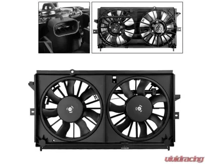 Xtune Radiator Fan Chevrolet Impala V6 GM3115122 2000-2003 - RF-CV-620-616