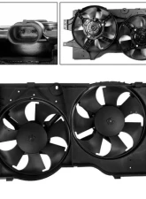 Xtune Radiator Fan Chrysler Town & Country | Dodge Caravan 1996-2000                                     - RF-DG-620-003 - Image 5