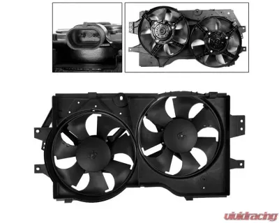 Xtune Radiator Fan Chrysler Town & Country | Dodge Caravan 1996-2000 - RF-DG-620-003