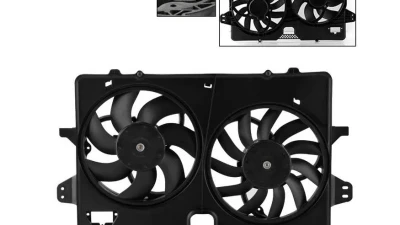 Xtune Radiator Fan Ford Escape | Mazda Tribute | Mercury Mariner 2008-2012                                     - RF-FO3115182 - Image 5