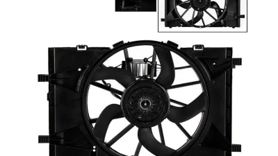 Xtune Radiator Fan Ford Fusion | Lincoln MKZ | Mercury Milan 2010-2012                                     - RF-FO3115183 - Image 5