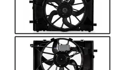 Xtune Radiator Fan Ford Fusion | Lincoln MKZ | Mercury Milan 2010-2012                                     - RF-FO3115183 - Image 2