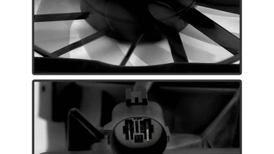 Xtune Radiator Fan Ford Fusion | Lincoln MKZ | Mercury Milan 2010-2012                                     - RF-FO3115183 - Image 4