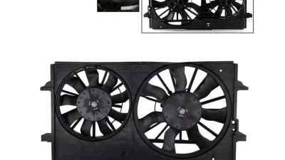 Xtune Radiator Fan Pontiac G6 | Saturn Aura 2005-2010                                     - RF-GM3115178 - Image 5