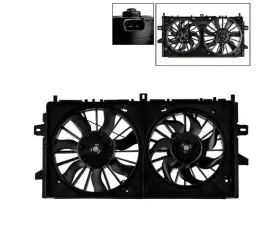 Xtune Radiator Fan Buick LaCrosse | Chevrolet Impala | Monte Carlo 2005-2011