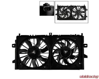 Xtune Radiator Fan Buick LaCrosse | Chevrolet Impala | Monte Carlo 2005-2011 - RF-GM3115187