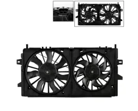 Xtune Radiator Fan Chevrolet Impala | Monte Carlo | Pontiac Grand Prix 2005-2016
