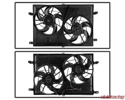 Xtune Radiator Fan Buick Enclave | Chevrolet Traverse | GMC Acadia | Saturn Outlook 2007-2017 - RF-GM3115219