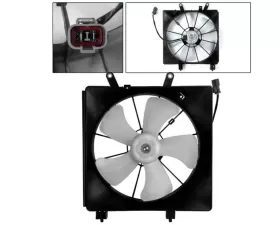 Xtune Radiator Fan Honda Civic 2/4Dr 2002-2005