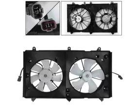 Xtune Radiator Fan Honda Accord 2.4L 2003-2004