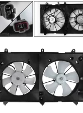 Xtune Radiator Fan Honda Accord 2.4L 2003-2004                                     - RF-HD-620-225 - Image 5